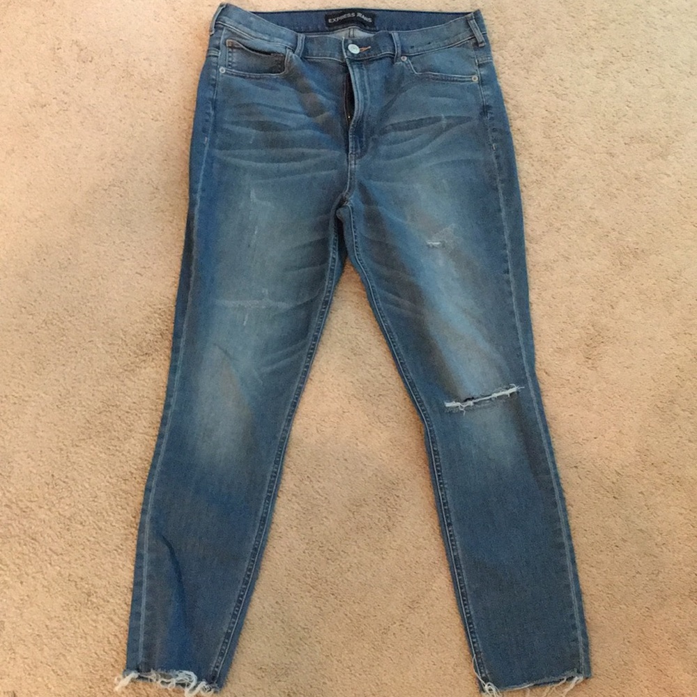 Express High Rise Jeans